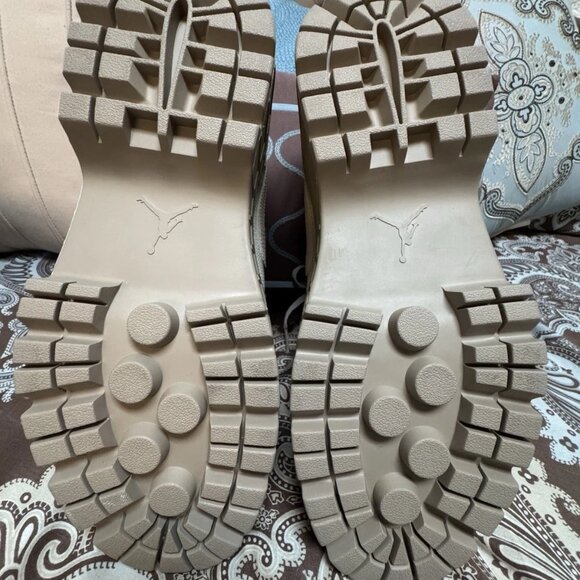 Air Jordan 1 Brooklyn Low Platform Desert Camo Rattan Boots - Women's Size 12 - Picture 14 of 16